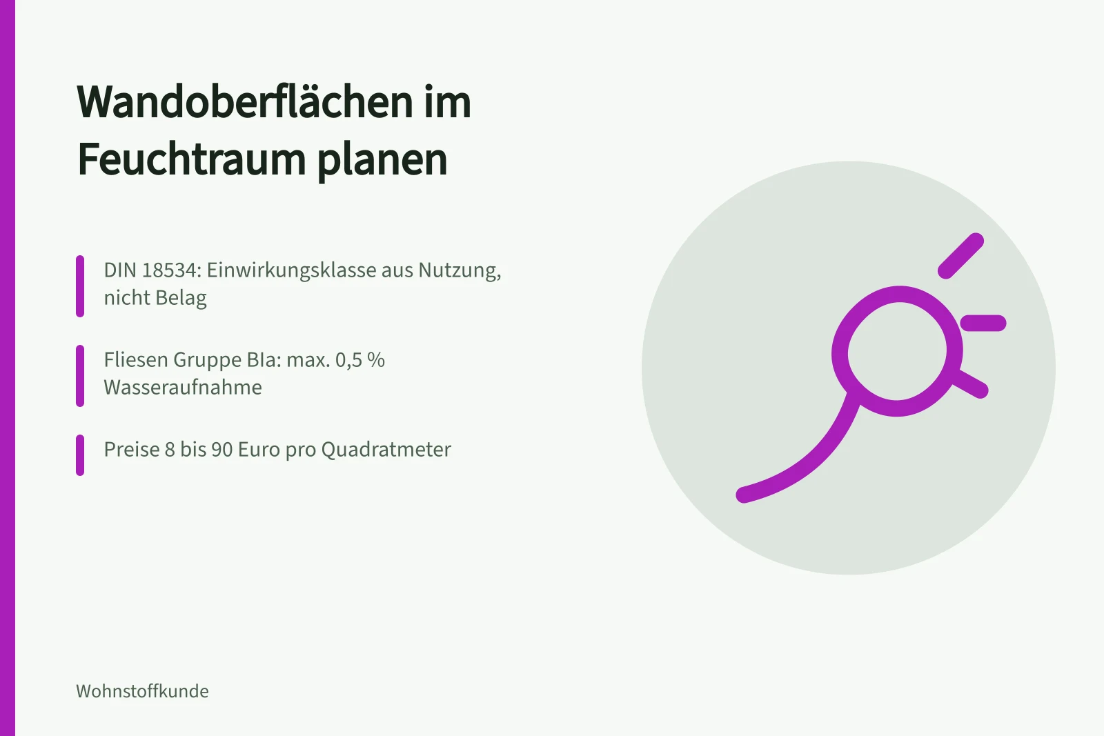 Verbundabdichtung mit Dichtband und Fliesen im Duschbereich einer Wand