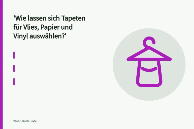 Vliestapetenrolle wird an einer Wand entlang abgerollt. Wie lassen sich Tapeten für Vlies, Papier und Vinyl auswählen?